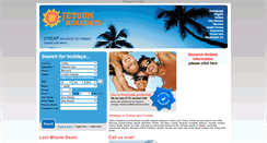 Desktop Screenshot of jetsunholidays.com